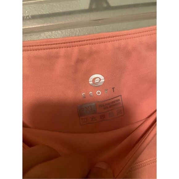 ESOFT Wide Leg Pants High-Waisted Yoga Work Dress Pants Pockets 2XL NWOT - Picture 5 of 7